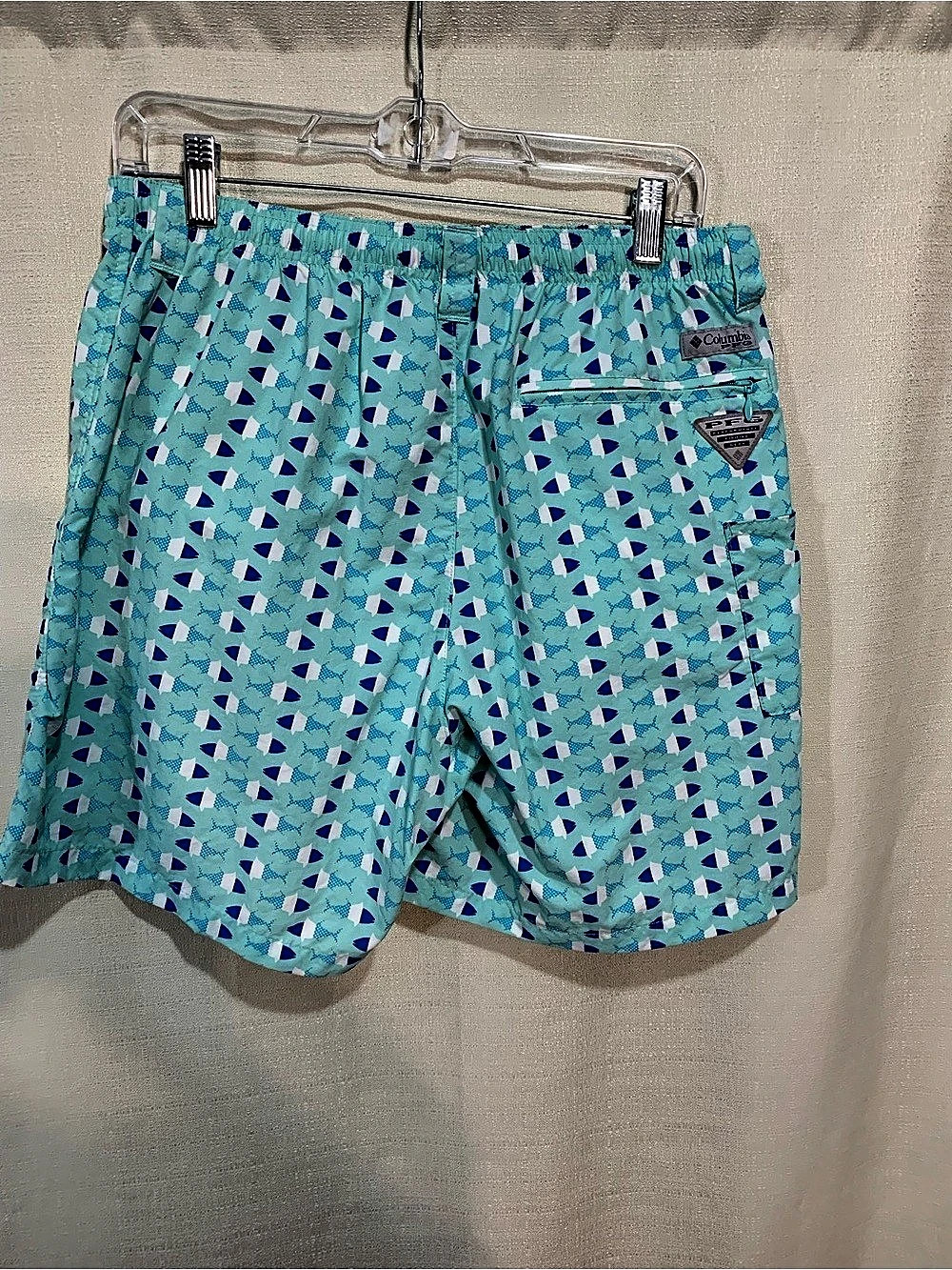 Columbia Men'Small PFG Rambler Printed Water Shorts Small a4/168